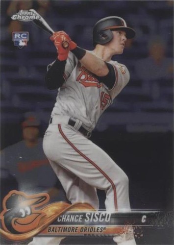 2018 Topps Chrome - Chance Sisco #133