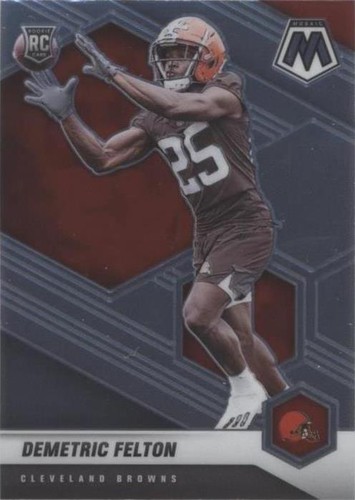 2021 Panini Mosaic Demetric Felton #394