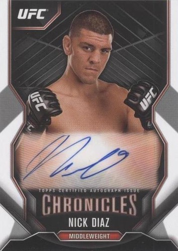 2015 Topps UFC Chronicles - Nick Diaz #CA-ND