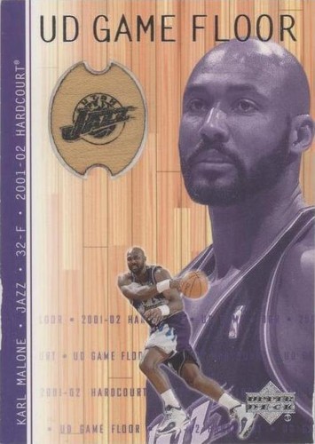 2001-02 Upper Deck Hardcourt - Karl Malone #KM