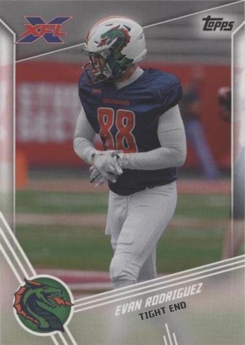 2020 Topps XFL Evan Rodriguez #88