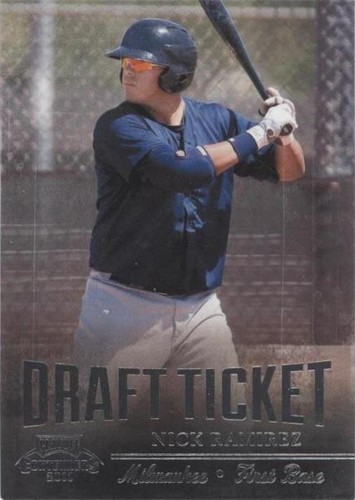 2011 Playoff Contenders - Nick Ramirez #DT61
