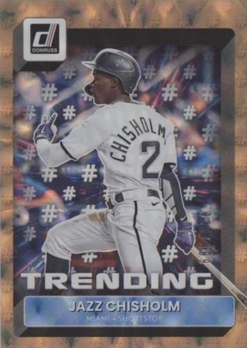 2022 Panini Donruss - Jazz Chisholm #T-3