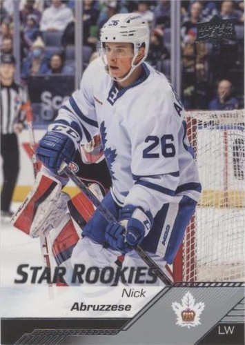 2022-23 Upper Deck AHL - Nicholas Abruzzese #105
