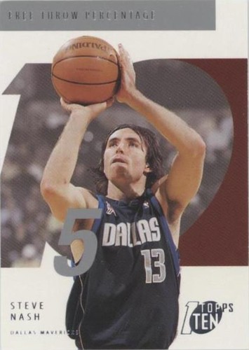 2002-03 Topps Ten - Steve Nash #85