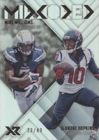 2017 Panini XR DeAndre Hopkins Mike Williams #M-MD