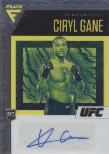 2021 Panini Chronicles UFC - Ciryl Gane #FA-CGN