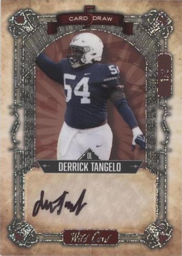 2022 Wild Card 5 Card Draw Derrick Tangelo #5CDCN-13