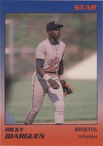 1989 Star Bristol Tigers - Ricky Ibarguen #12