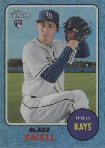2017 Topps Heritage High Number - Blake Snell #THC-601