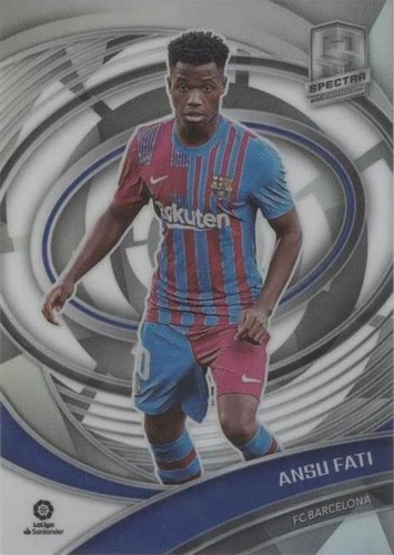 Ansu Fati 2021-22 Panini Chronicles Playoff Purple Astro #68