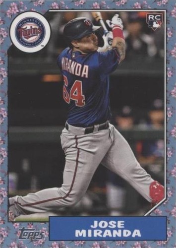 2022 Topps Japan Edition - Jose Miranda #87B-15