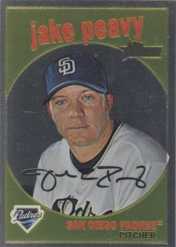 2008 Topps Heritage - Jake Peavy #C136