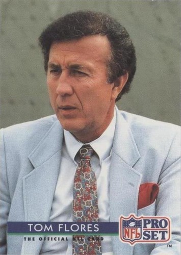 333 Tom Flores Seattle Seahawks 1992 Pro Set | eBay
