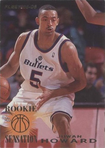 1995-96 Fleer European - Juwan Howard #212