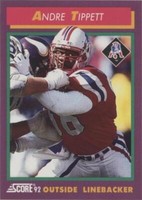 1992 Score Andre Tippett #144