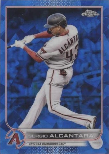 2022 Topps Chrome Update Series Sapphire Edition - Sergio Alcantara #US279
