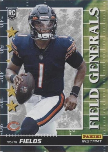 2021 Panini Instant NFL Justin Fields #FG6