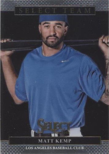 2013 Panini Select - Matt Kemp #ST9