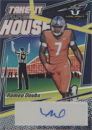 2022 Leaf Valiant Romeo Doubs #TH-RD1