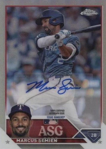 2023 Topps Chrome Update Series - Marcus Semien #ASGA-MSE