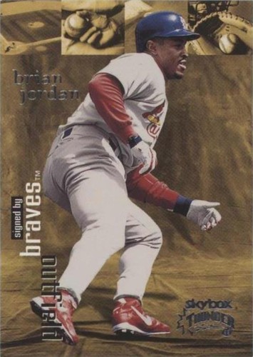 1999 Skybox Thunder - Brian Jordan #183