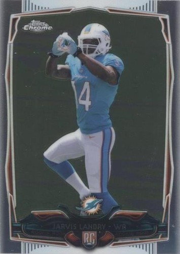 2014 Topps Chrome Mini Jarvis Landry #177