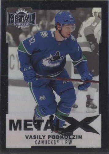 2021-22 Skybox Metal Universe - Vasily Podkolzin #MX-49