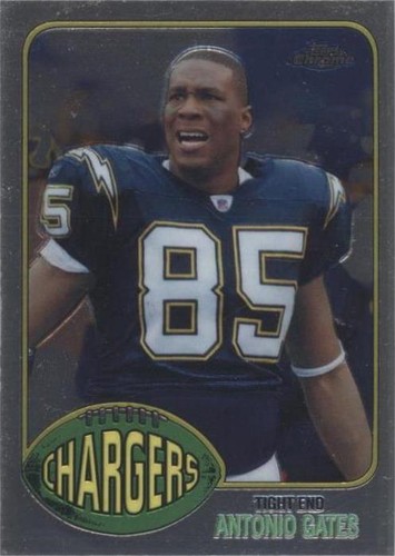 2005 Topps Chrome Antonio Gates #TB21
