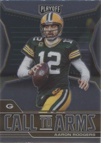2021 Panini Playoff Aaron Rodgers #CA-ARO