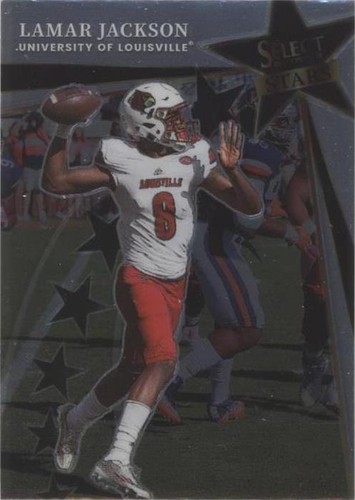 2022 Panini Select Draft Picks Lamar Jackson #SS-LJ