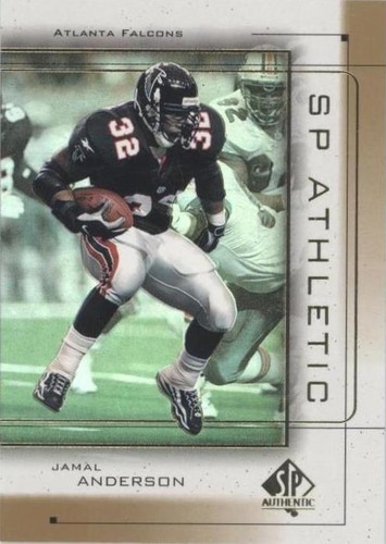 1999 SP Authentic Jamal Anderson #A3