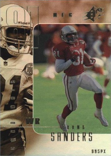 1999 SPx Frank Sanders #3
