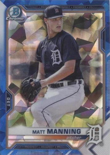 2021 Bowman Sapphire Edition - Matt Manning #BCP-111