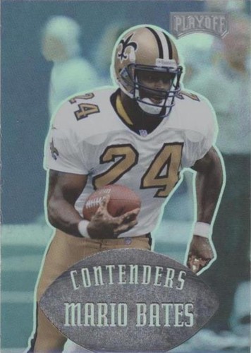 1997 Playoff Contenders Mario Bates #89