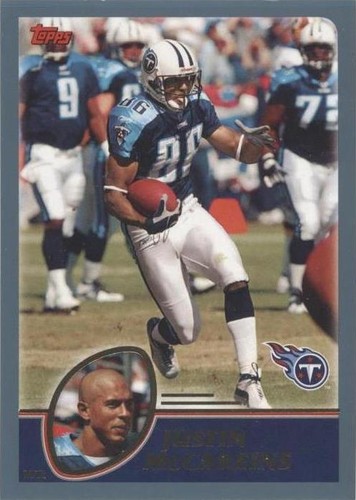 2003 Topps Justin McCareins #155