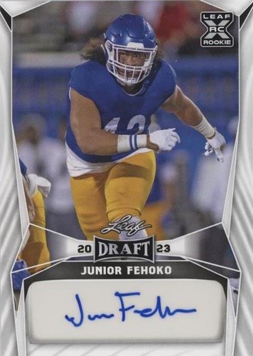 2023 Leaf Draft Junior Fehoko #BA-JF1
