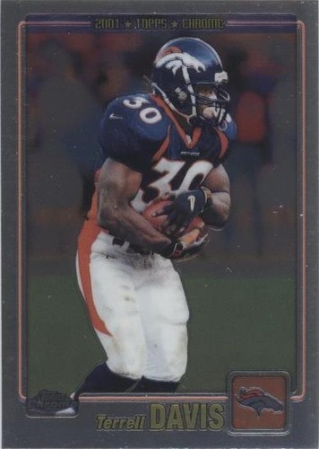 2001 Topps Chrome Terrell Davis #124