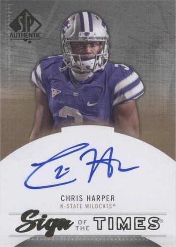 2013 SP Authentic Chris Harper #ST-HA