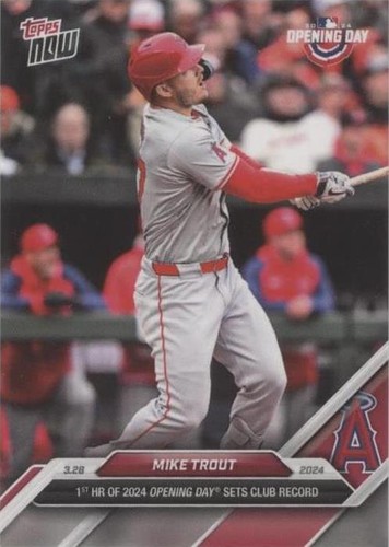 2024 Topps Now - Mike Trout #6