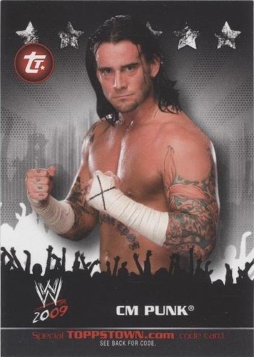 2009 Topps WWE - CM Punk #TT5