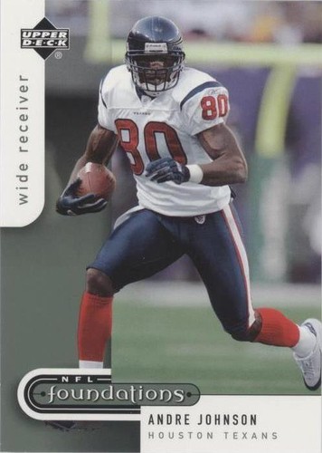 2005 Upper Deck NFL Foundations Andre Johnson #37