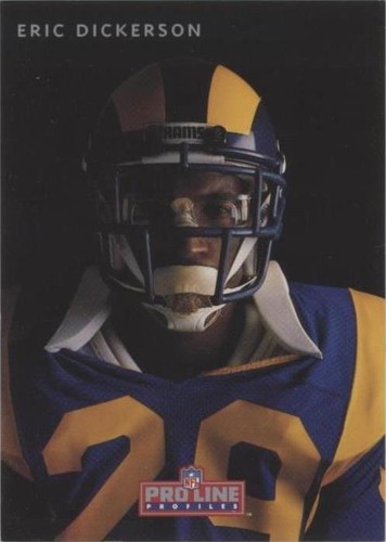 1992 Pro Line Profiles Eric Dickerson #379