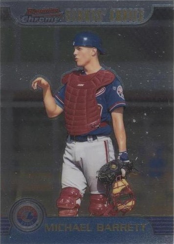 1999 Bowman Chrome - Michael Barrett #SC21