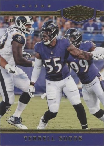 2018 Panini Plates & Patches Terrell Suggs #15