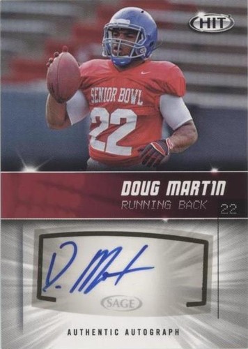 2012 SAGE Hit Doug Martin #A22