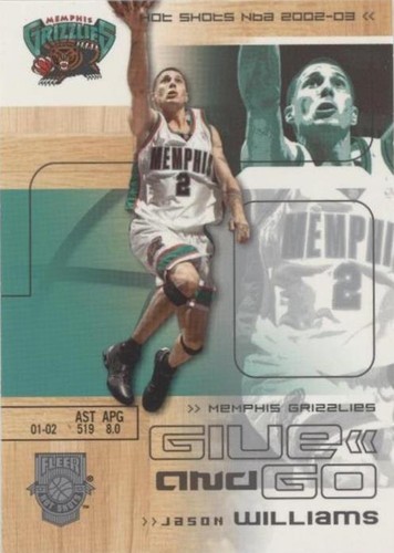 2002-03 Fleer Hot Shots - Shane Battier/Jason Williams #113