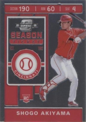 2020 Panini Chronicles - Shogo Akiyama #26