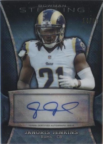 2013 Bowman Sterling Janoris Jenkins #BSA-JAJ