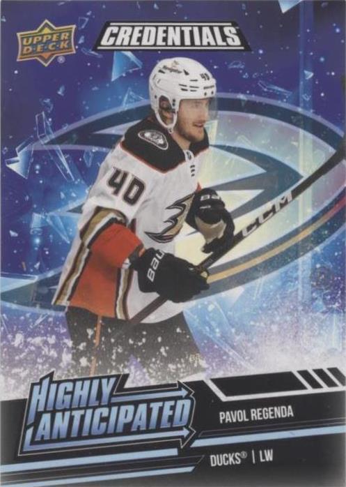 2022-23 Upper Deck Credentials - Pavol Regenda #HA-33